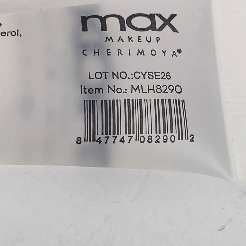 Max Makeup Cherimoya Honey Clear Gloss MLH8290 0.5oz Cruelty Free Lip Gloss NEW
